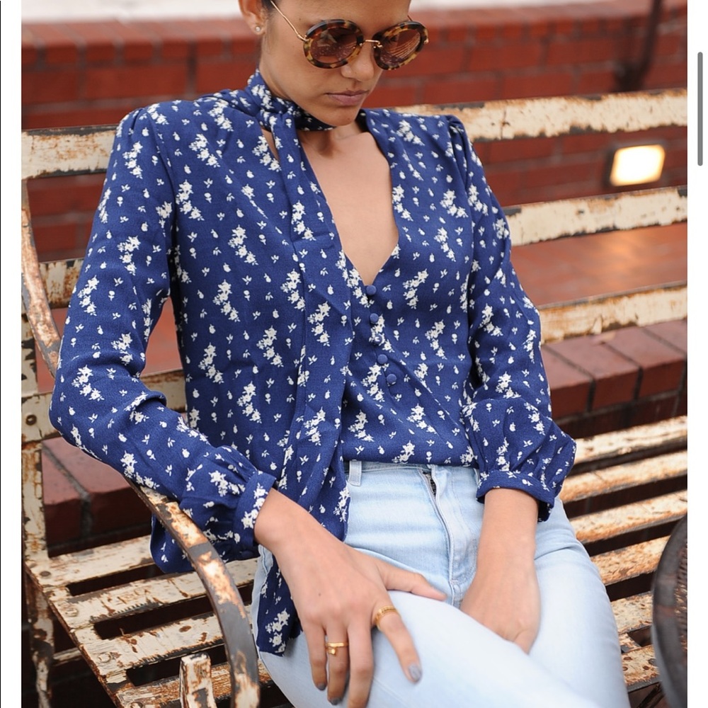 Tie Blouse